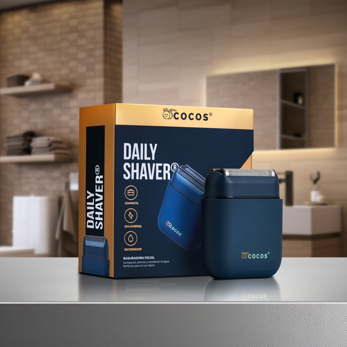 RASURADORA FACIAL DAILY SHAVER MyCOCOS®️