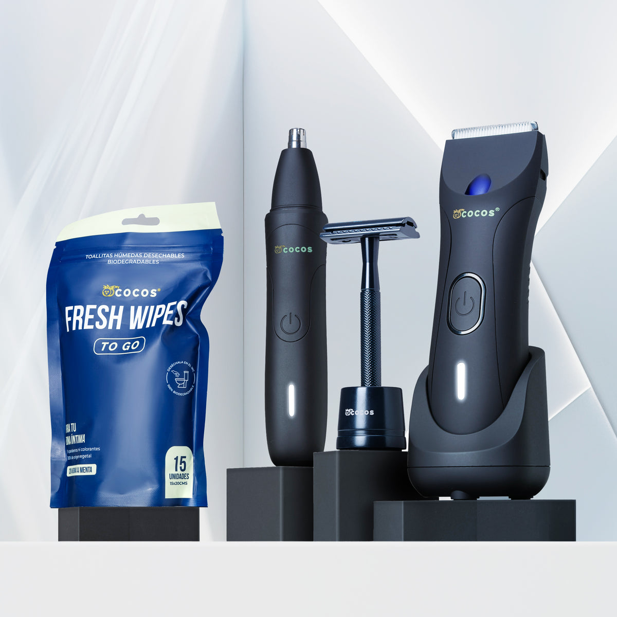 KIT CYBER TRIO + FRESH WIPES TO GO DE REGALO 🎁