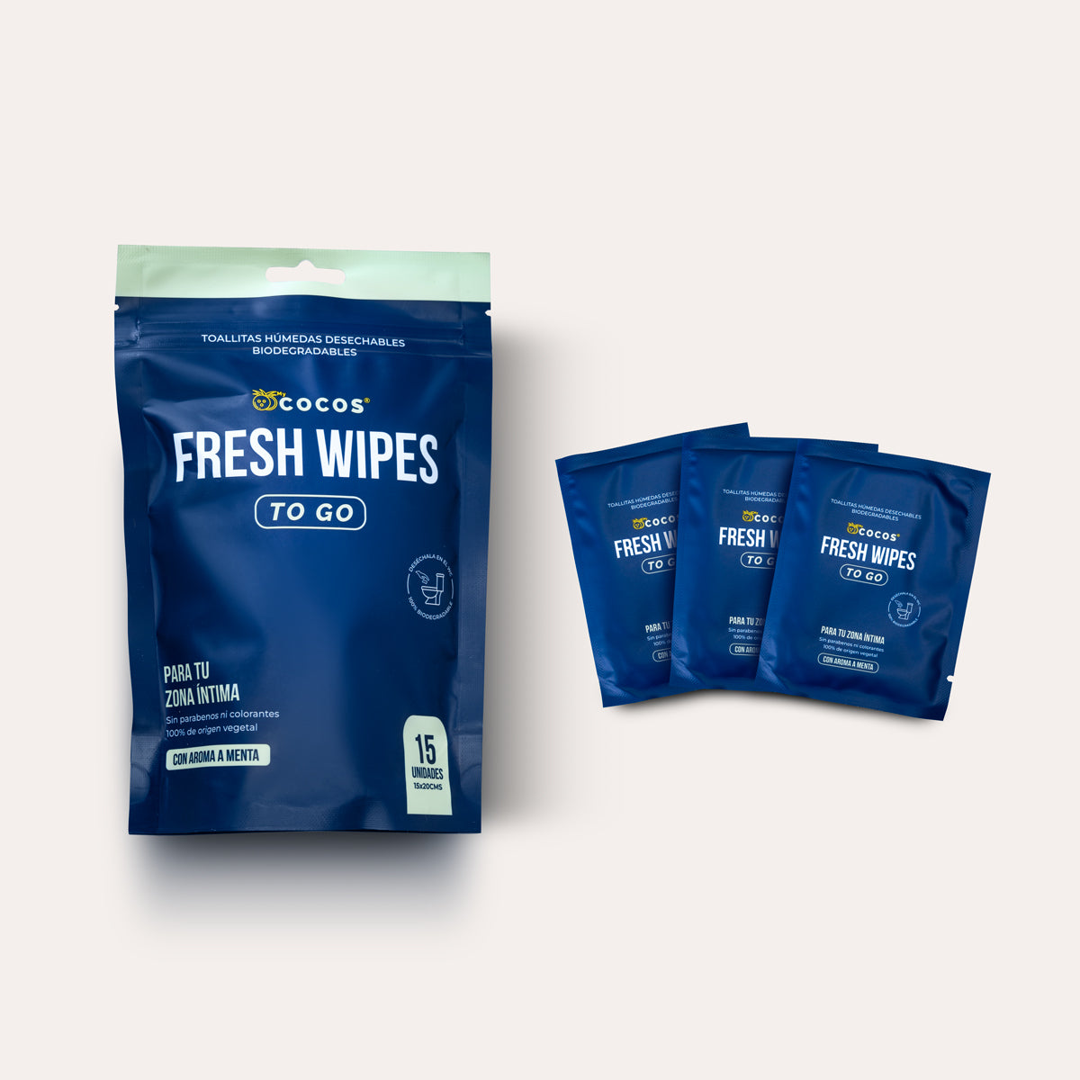 Toallitas Húmedas 15 und - WIPES TO GO