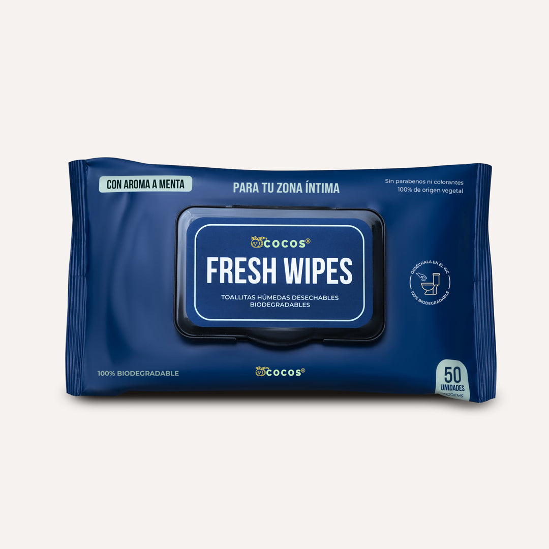 Toallitas Húmedas FRESH WIPES - Pack 10 (500 ud)