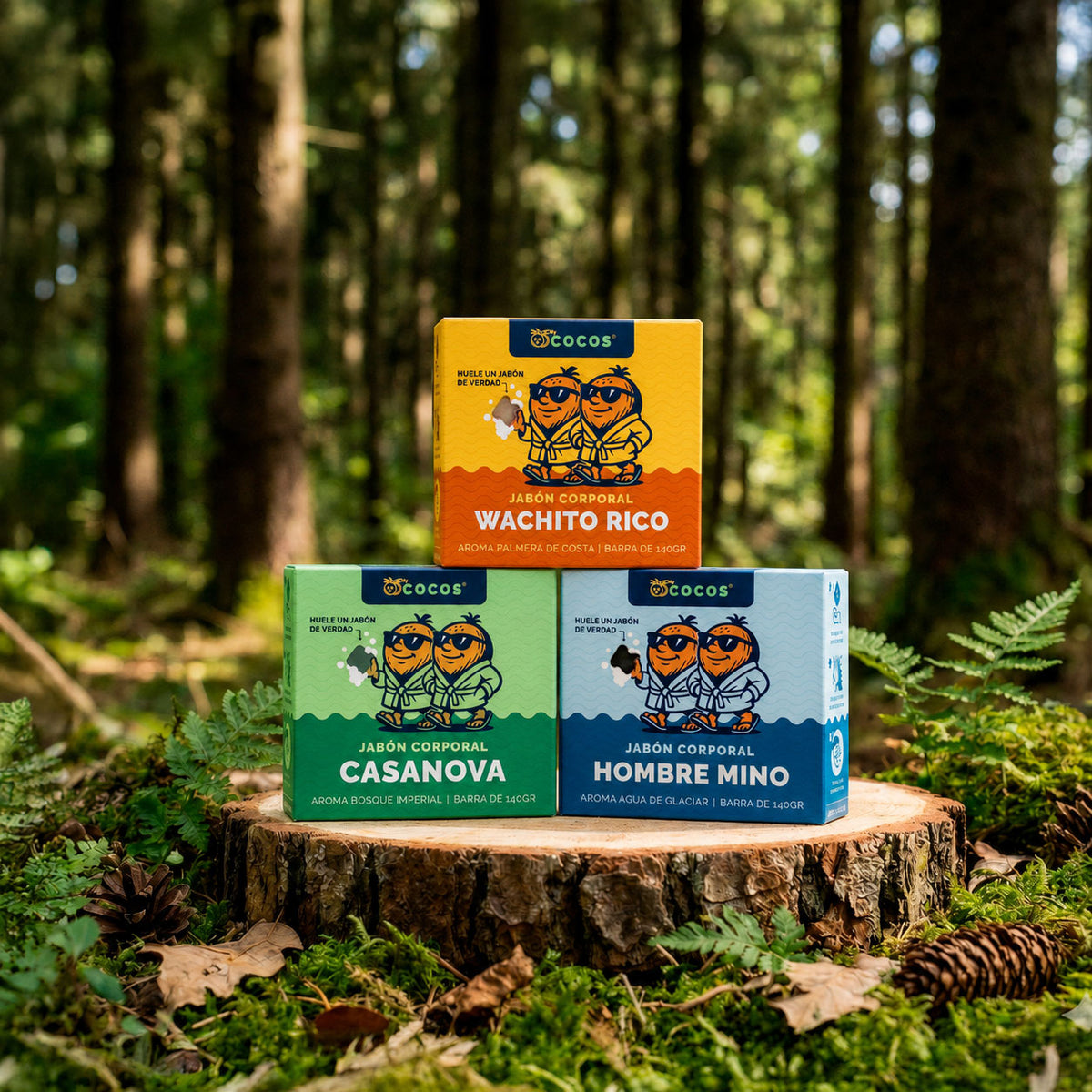 PACK TRIO DE JABONES PERFUMADOS PARA HOMBRES MyCOCOS® 🚨 Pocas unidades 🚨