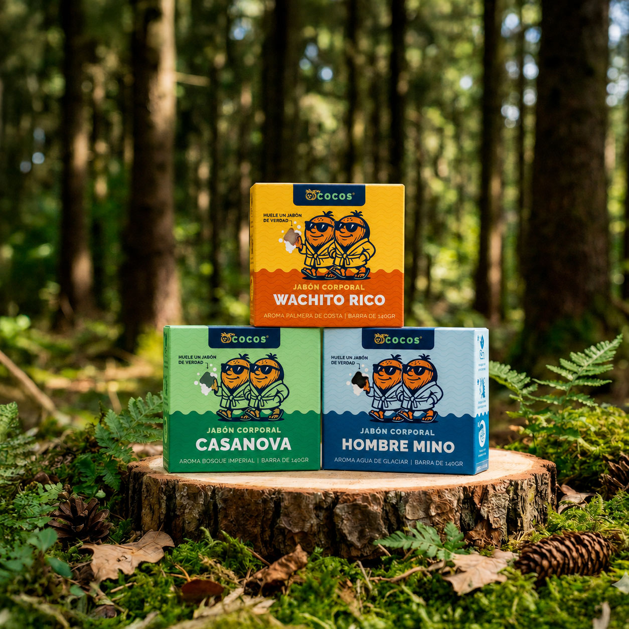 PACK TRIO DE JABONES PERFUMADOS PARA HOMBRES MyCOCOS® 🚨 Pocas unidades 🚨