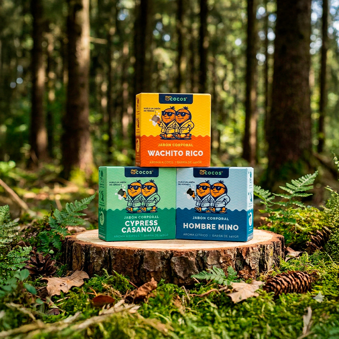 pack trio jabones perfumados hombres MyCOCOS