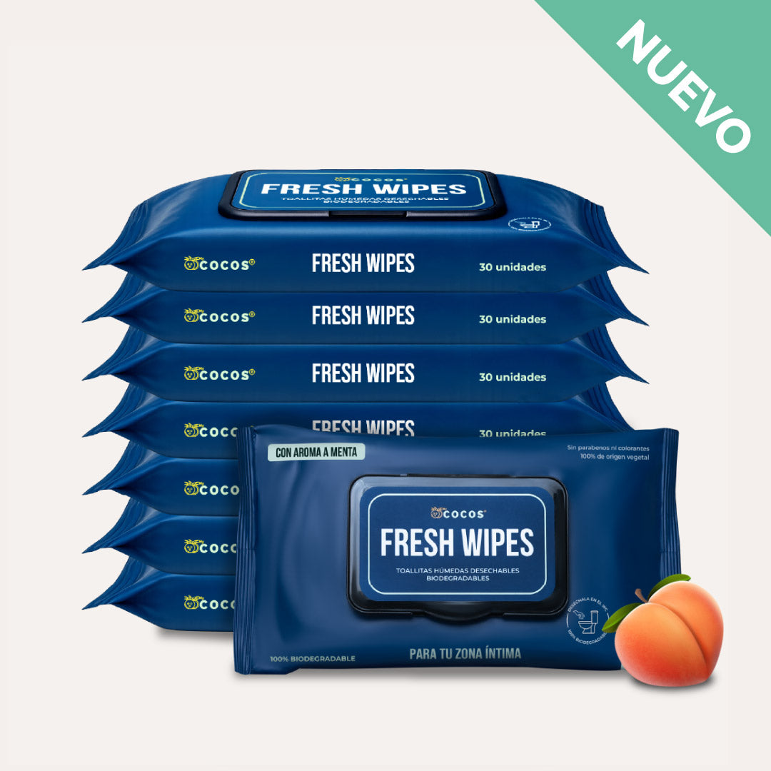 Toallitas Húmedas FRESH WIPES - Pack 8 (240 ud)