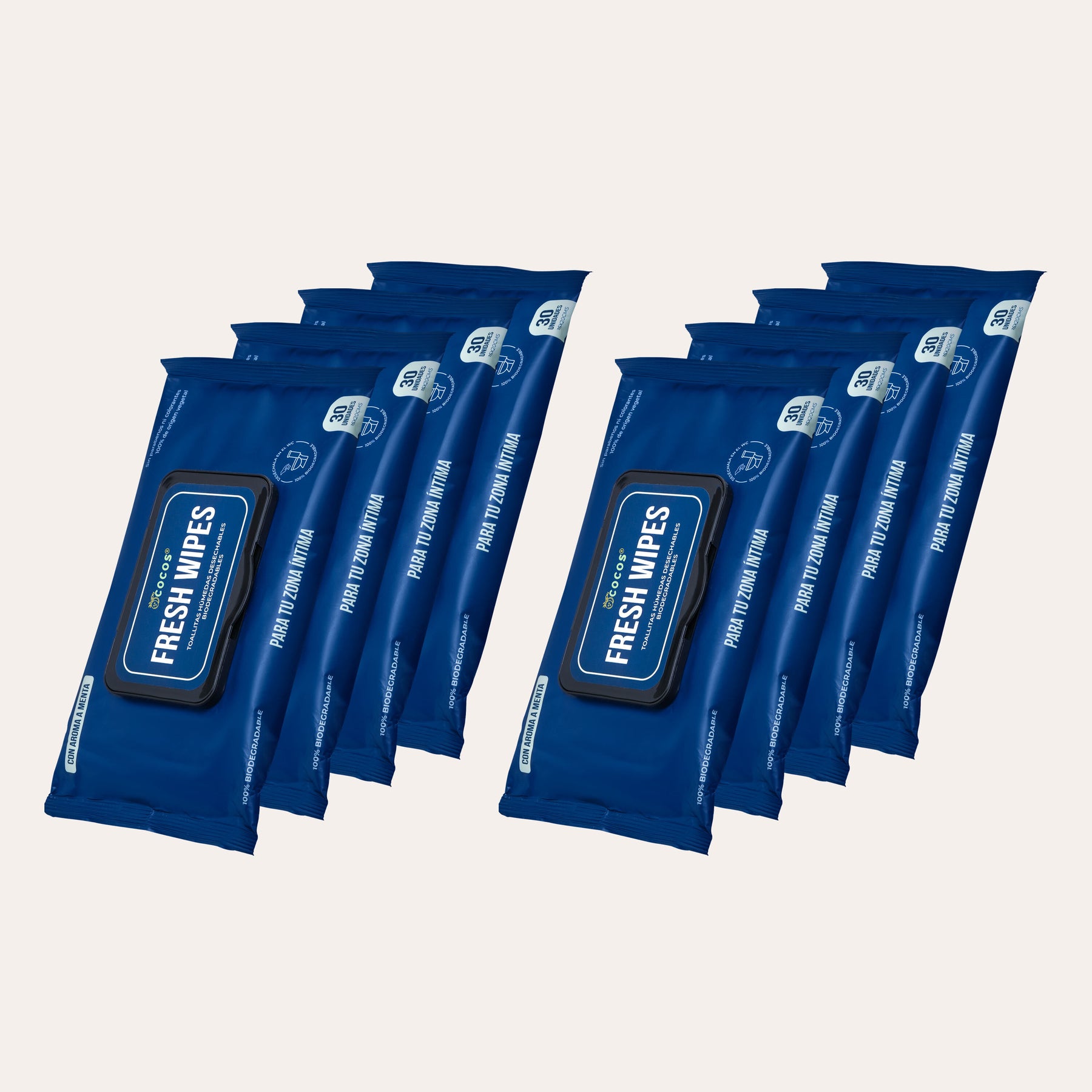 Toallitas Húmedas FRESH WIPES - Pack 8 (240 ud)