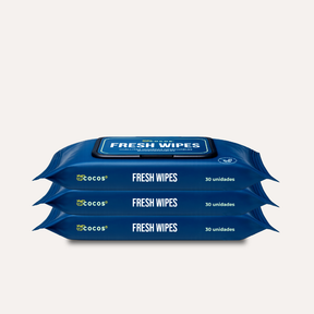 Toallitas Húmedas FRESH WIPES - Pack 3 (90 ud)