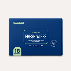 Toallitas Húmedas FRESH WIPES - Pack 18 (540 ud)