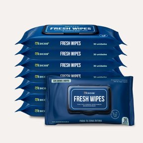 Toallitas Húmedas FRESH WIPES - Pack 8 (240 ud)