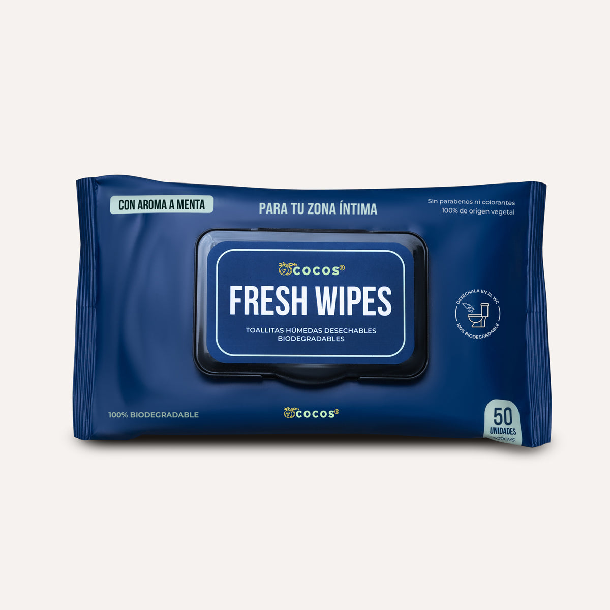 Toallitas Húmedas uso diario - Everyday Wipe FRESH WIPES (50 UNITS)
